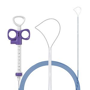 cestello endoscopico per estrazione di polipi intestinali