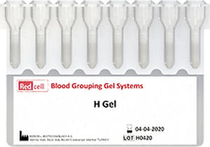 kit di test per determinazione dei gruppi sanguigni 1