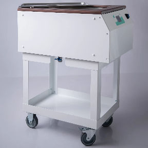 bagno di paraffina su carrello