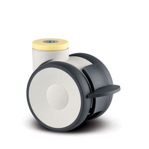 ruota per carrello medico 1