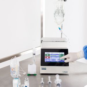 pompa peristaltica da laboratorio per distribuzione di liquidi