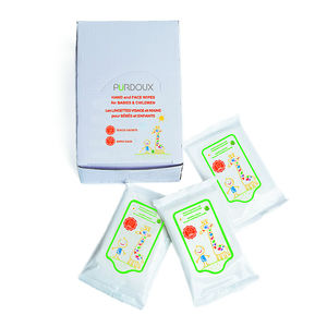 salviette detergenti per igiene del neonato