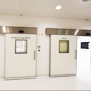 porta per camera bianca