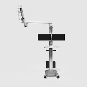 carrello per telemedicina con registratore video 1