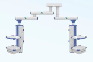 doppio braccio di distribuzione a soffitto