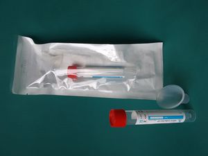 kit per prelievo di saliva