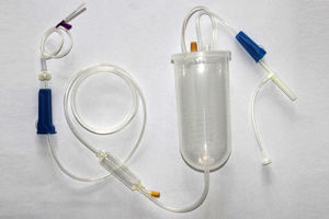 set di infusione in polivinilcloruro (PVC)