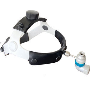 lampada frontale in fibra ottica