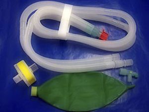 circuito respiratorio par paziente umano