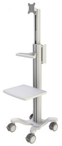 carrello per schermi di dispositivi medici