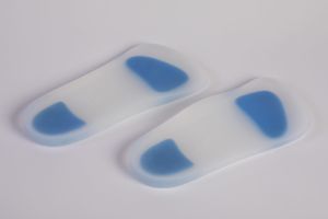 soletta 3/4 ortopedica con cuscinetti per tallone