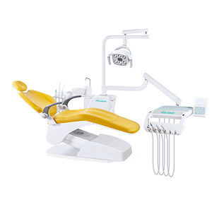 riunito odontoiatrico con poggiatesta flessibile