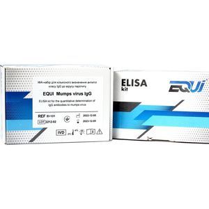 kit di test degli orecchioni