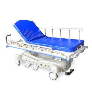 barella con carrello di emergenza