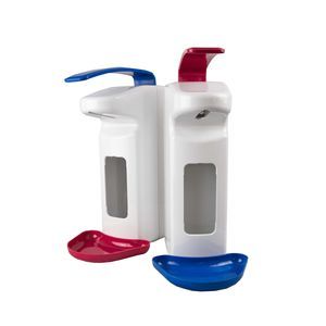dispenser igienizzante con azionamento a mano 1