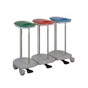 carrello portabiancheria per sacchi sporchi
