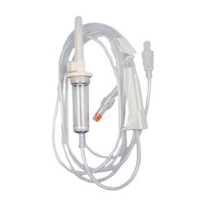 set di infusione con connettore a Y