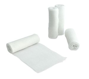 bendaggio di garza in cotone