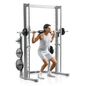 power cage con barra per trazioni