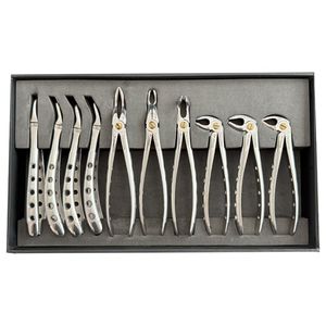 strumentario chirurgico per estrazione dentale