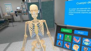 piattaforma di realtà virtuale di anatomia 1