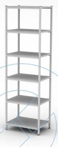 rack di stoccaggio