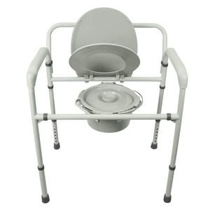 sedia da toilette con braccioli