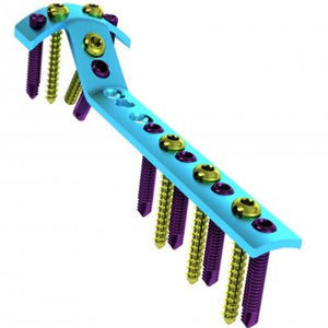 placca di compressione per tibia