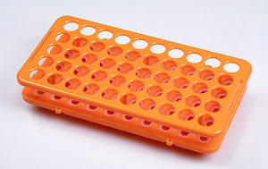 rack da laboratorio per provette