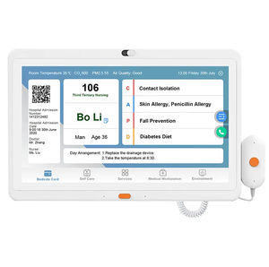 terminale multimediale per postazione paziente touch screen