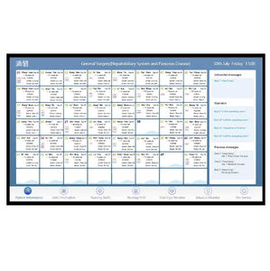 terminale multimediale per postazione paziente touch screen