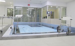 piscina per riabilitazione