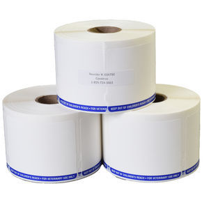 etichetta per container