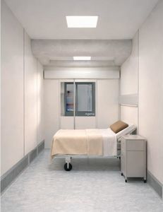 camera bianca per unità di terapia intensiva