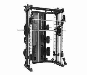 Smith machine con barra per trazioni