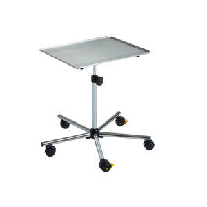 tavolo portastrumenti in acciaio inossidabile