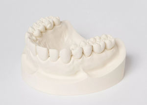 materiale odontoiatrico in pietra