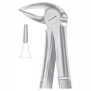 pinza per estrazione di radici dentali
