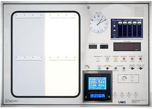 pannello di controllo di temperatura