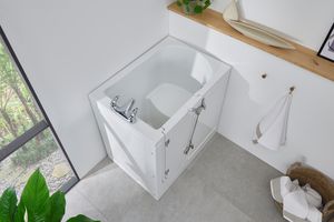 vasca da bagno ospedaliera manuale