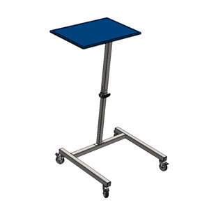 tavolo portastrumenti in acciaio inossidabile
