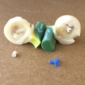 manichino didattico di otoscopia