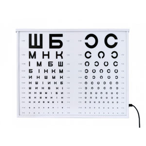 tavola ottotipica retroilluminata 1