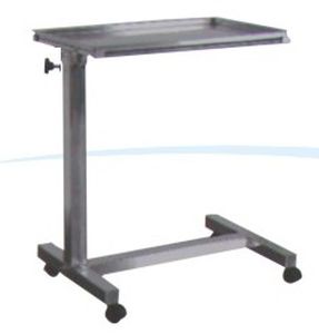tavolo portastrumenti in acciaio inossidabile