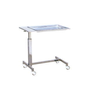 tavolo portastrumenti in acciaio inossidabile