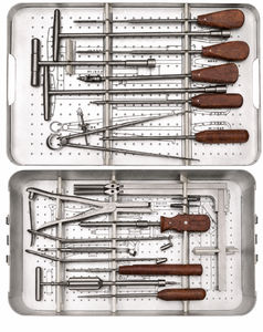 strumentario per chirurgia del rachide