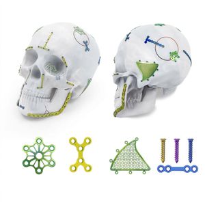 placca di compressione per massiccio facciale 1