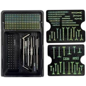 placca di compressione per piccoli frammenti ossei 1