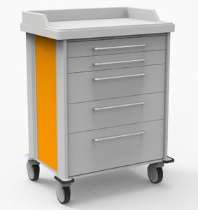 carrello per materiale sterile