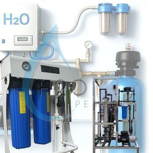 sistema di trattamento dell'acqua per ospedale 1